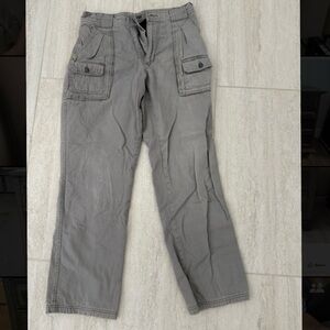 Women’s Gray Cargo Pants